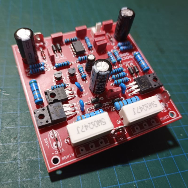 kit power amplifier driver socl 506 600w karakter flat standar modif horeg siap pakai sparepart komp