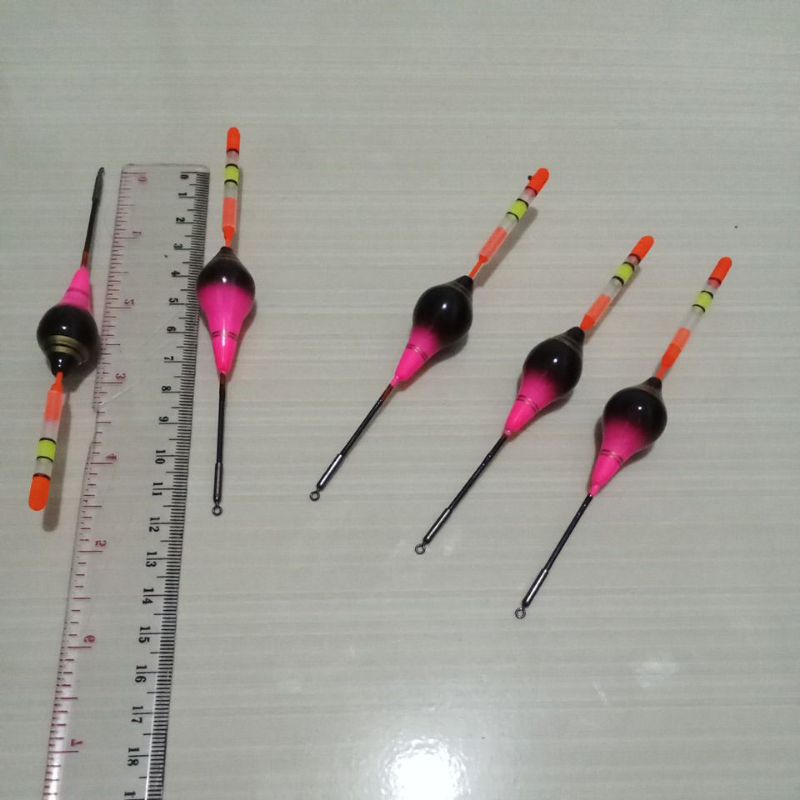 Pelampung Pancing Anti Badai Tabung ukuran 12 cm Type H