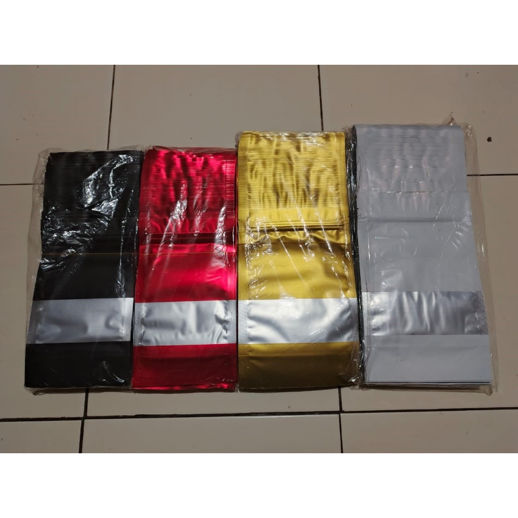Standing Pouch Alumunium Window (1 Pack) Plastik Klip Cina Kemasan berdiri