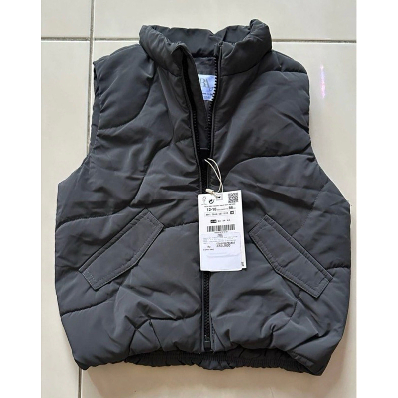 zara baby boys vest puffer jacket
