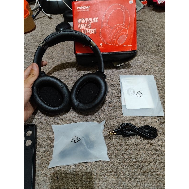 Headset Mpow H21 Anc Headphone wireless + wired 2nd good condition