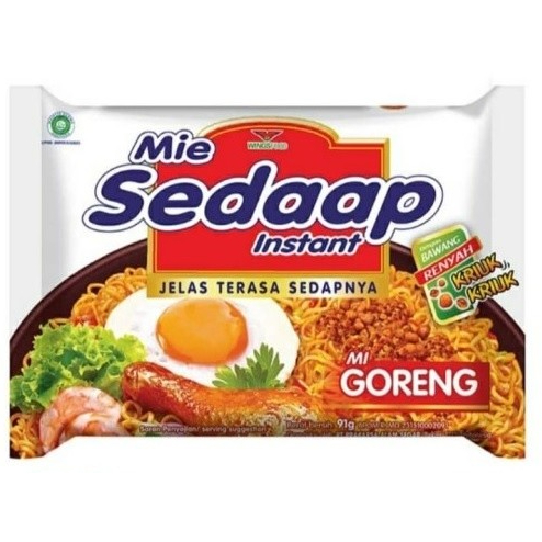 

MIE SEDAAP INSTAN RASA MIE GORENG