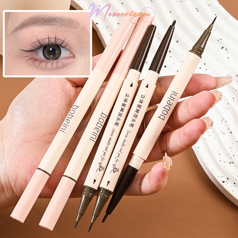 Serbu Obral CODReady Eyeliner Liquid Pencil 2 in 1 Lying Silkworm Pen aegyosal Liner 2in1 Waterproof