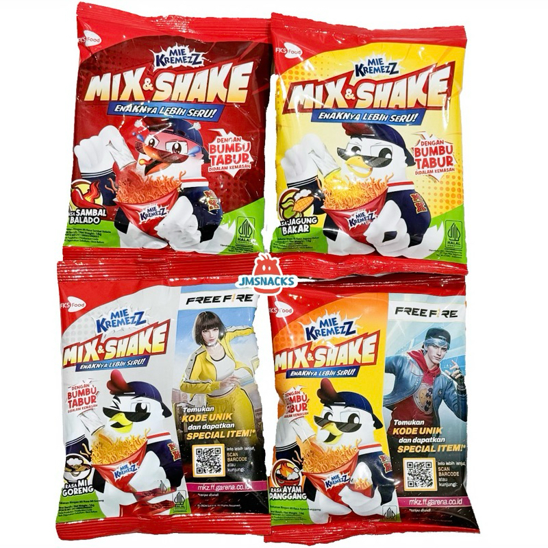 

[PROMO!!] Mie Kremezz MIX AND SHAKE 16gr Satuan - mie kremez nikmat enak termurah diskon