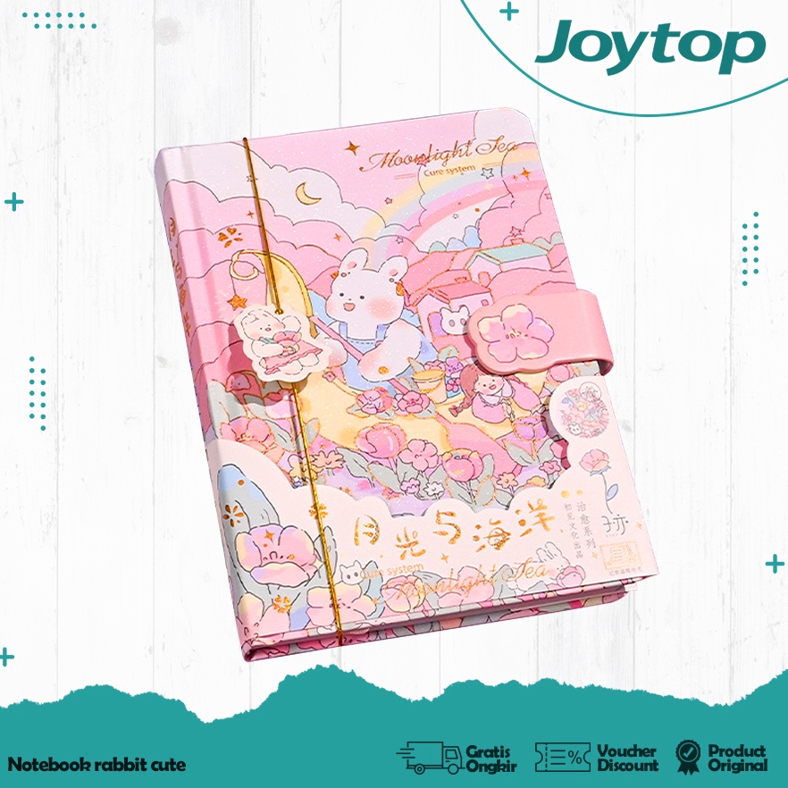 

KODE R44X JOYTOP Notebook Rabbit Cute A5 Jurnal Diary