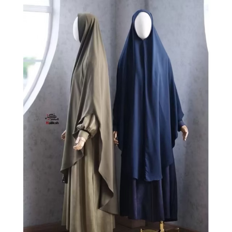 PL MALIKAH floor length khimar nawal