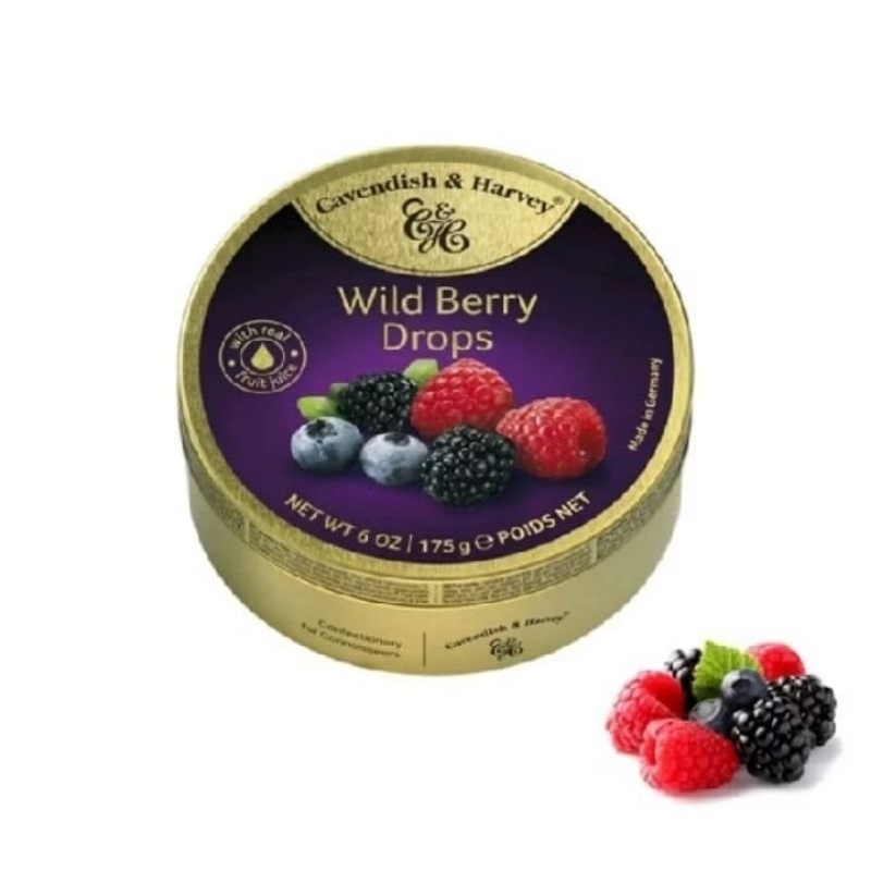 

cavendish wild berry 175 gr