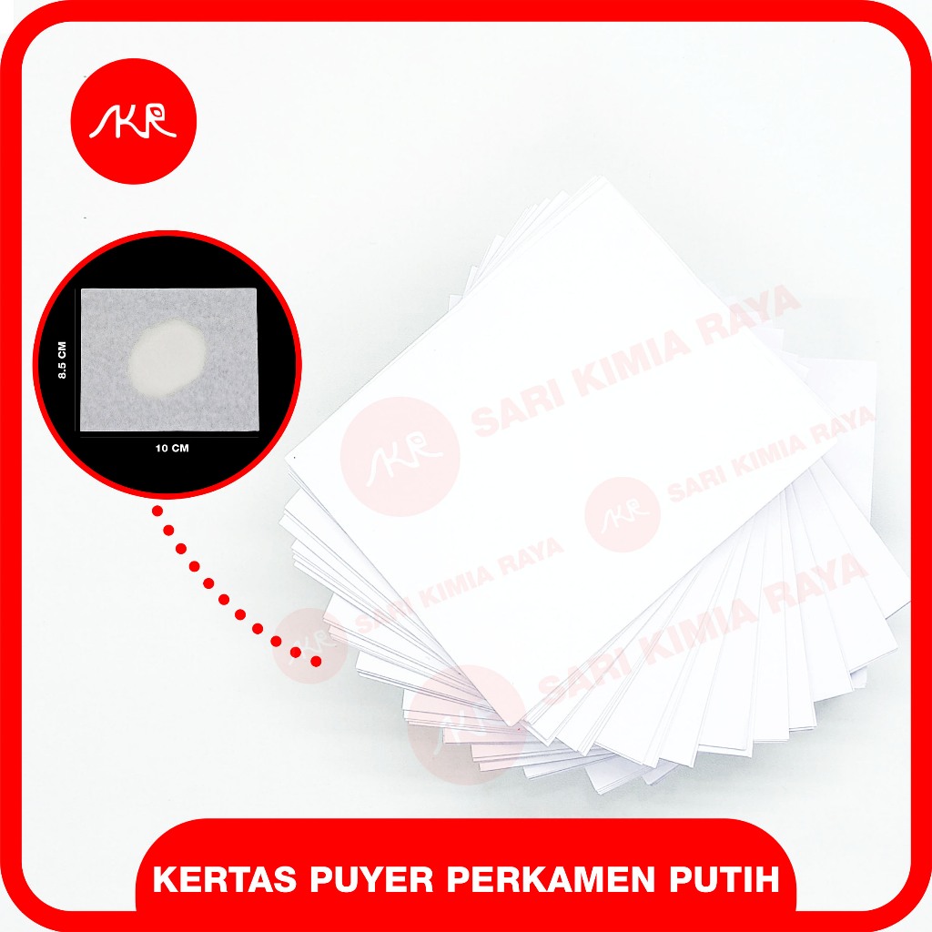 

Kertas Perkamen/ Kertas Puyer/ Kertas Obat Putih