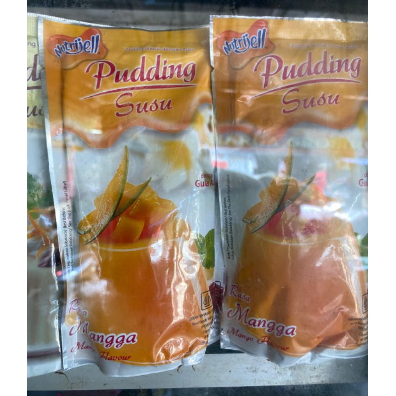 

Nutrijel puding susu rasa mangga