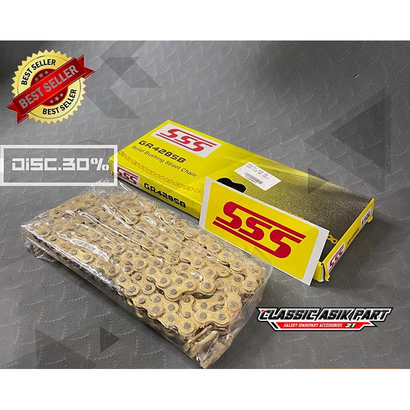Rantai sss 428 rx king rxk 130L original sss untuk rx king rxs fizr jupiter