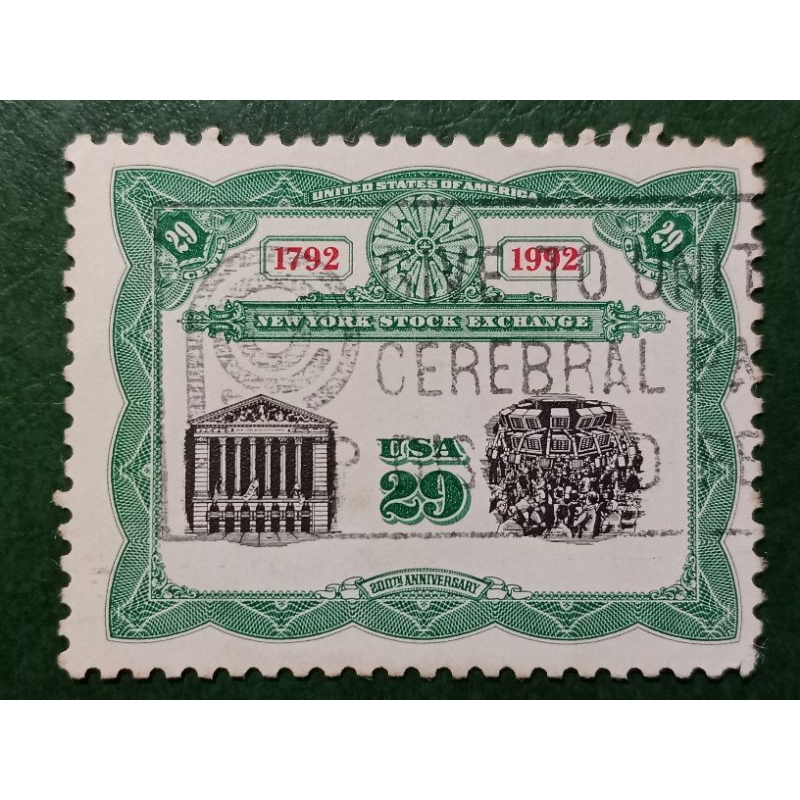 

Prangko USA 29 Cents Tahun 1992 USED