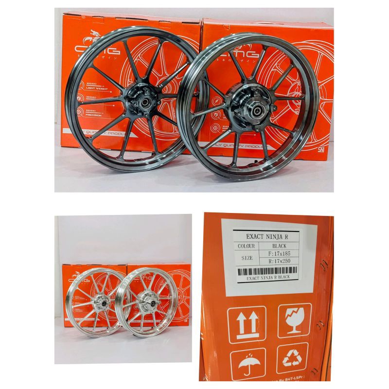 VELG RACING CMG MODEL EXACT NINJA R/NINJA SS UKURAN 185/250 RING 17