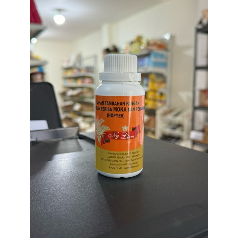 

Ny liem campuran perisa moka dan pewarna (HOPYES) 100gr