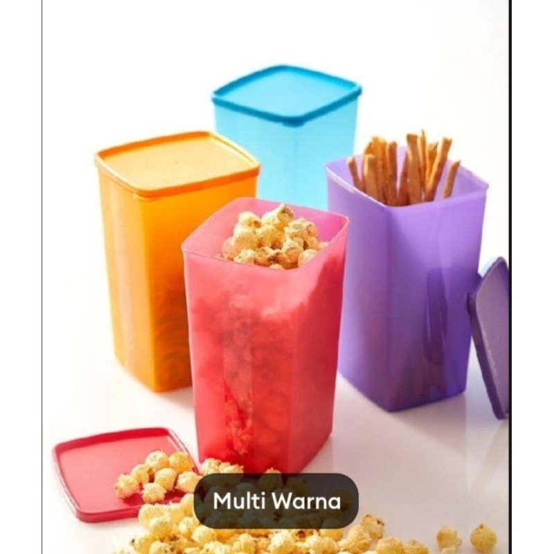 Tall Square Round (4) /Toples Tupperware