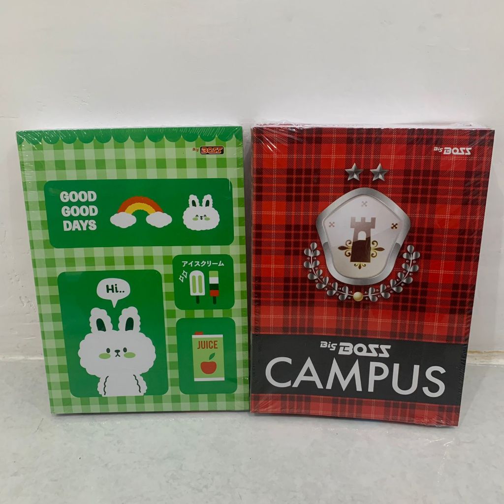 

Buku Tulis Besar Big Boss dan Big Boss Campus 36/42 lembar