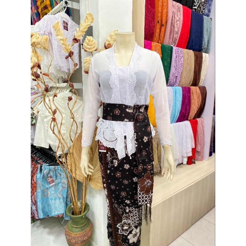 KEBAYA JADI BORDIR BALI || JAHITAN PRIBADI || KANCING KLEPET || PREMIUM COLL