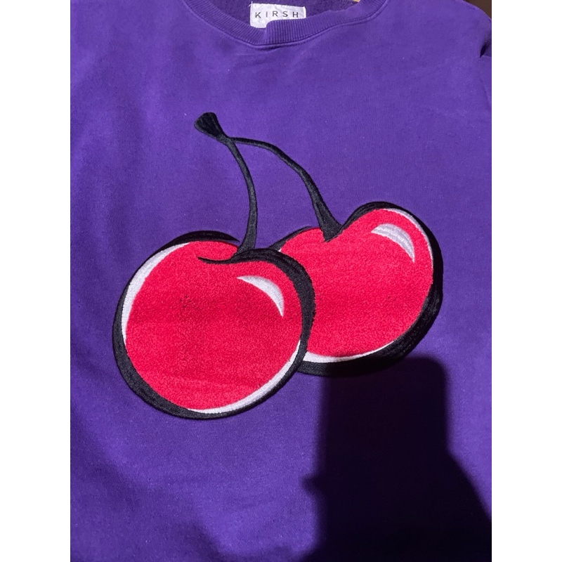 crewneck kirsh cherry big logo