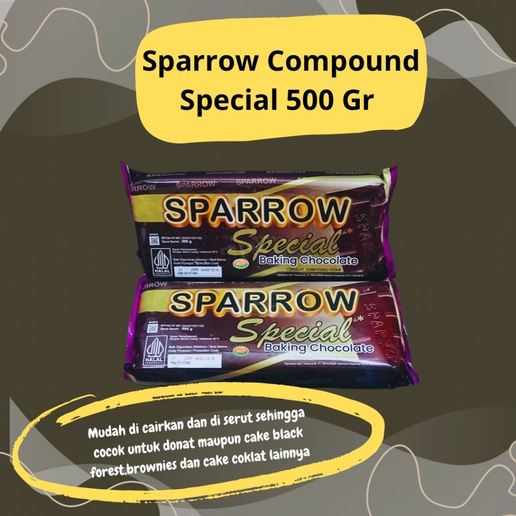 

COKLAT BATANG SPARROW 500 GR