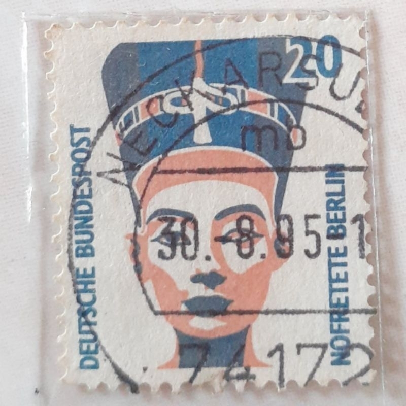 

(J1) Perangko Jerman Sights (Head of Nefertiti, Berlin Museum) Tahun 1993