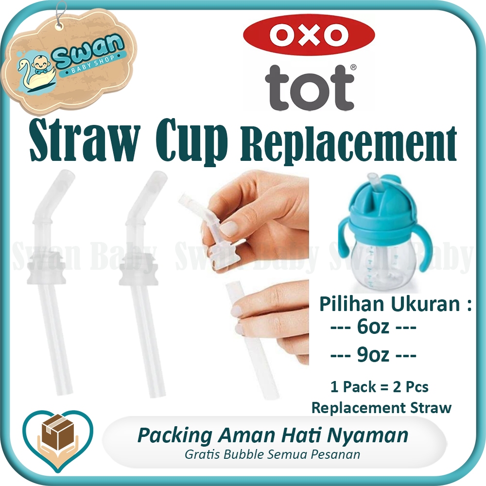 OXO Tot Grow Straw Cup Replacement Straw Set