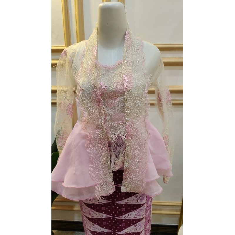 KEBAYA MODERN PAYET, ENCIM, PREMIUM PRELOVED TERMURAH DISKON KEBAYA LUCU