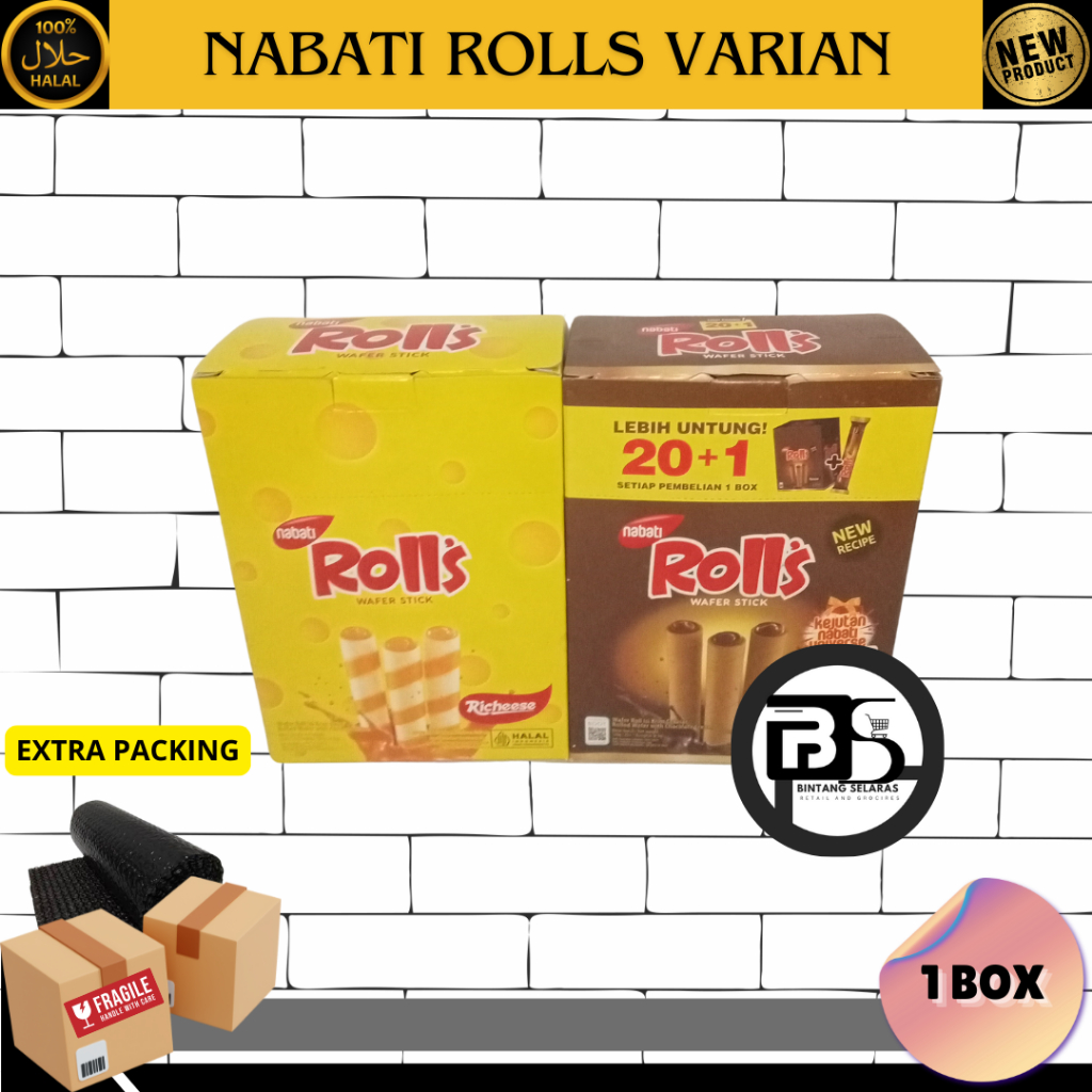 

NABATI PASTA KEJU COKLAT 1 BOX ISI 30 STICK