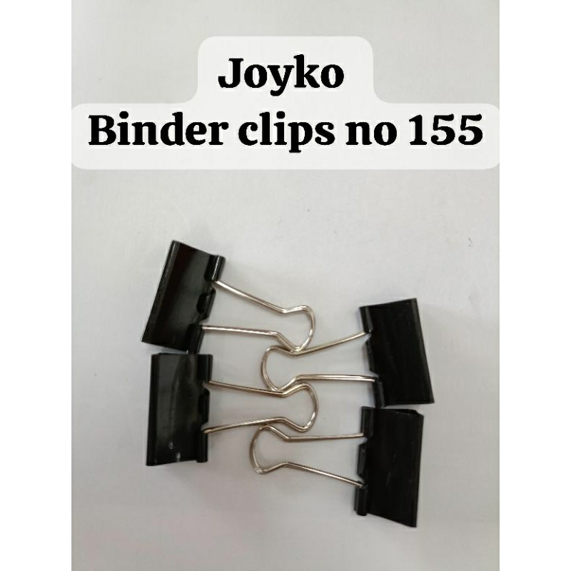 

PENJEPIT KERTAS/BINDER CLIP JOYKO 155 ECER (ISI 1 PCS)