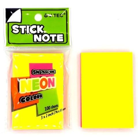 

EMO STICK / STICKIE NOTE / STICKY NOTE POLOS 4 WARNA KOTAK