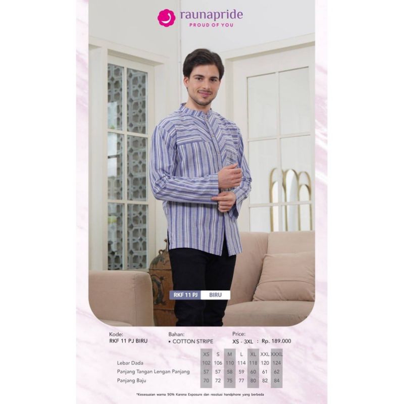 RAUNA KOKO DEWASA RKF 11 LENGAN PANJANG DAN PENDEK