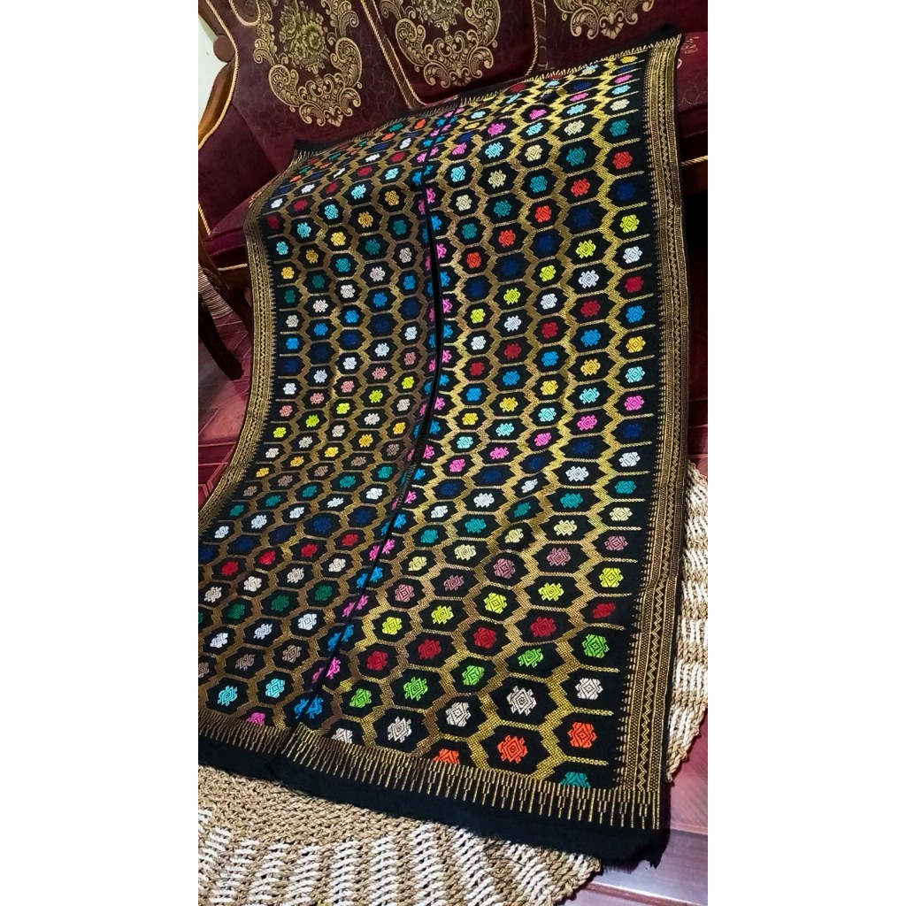 songket lombok motif lepang original tenun hanmade sasak lombok
