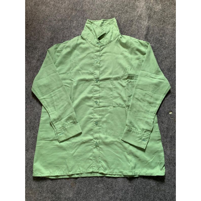 Kemeja Sage Green