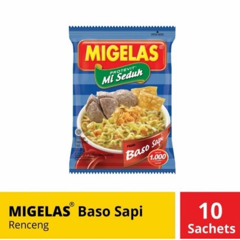 

Migelas Baso Sapi,Mie Instan [10 Sachet]