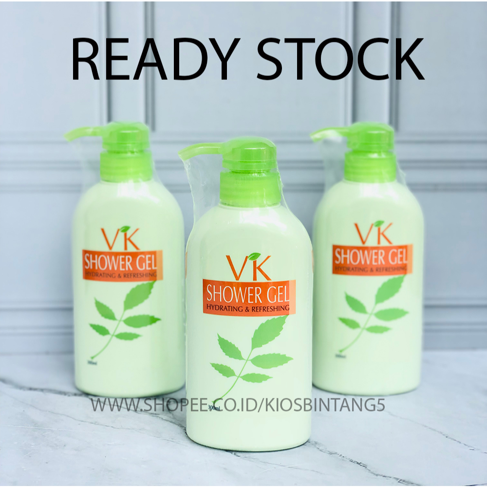 VK Shower Gel Hydrating & Refreshing | 1 botol isi 300 ml
