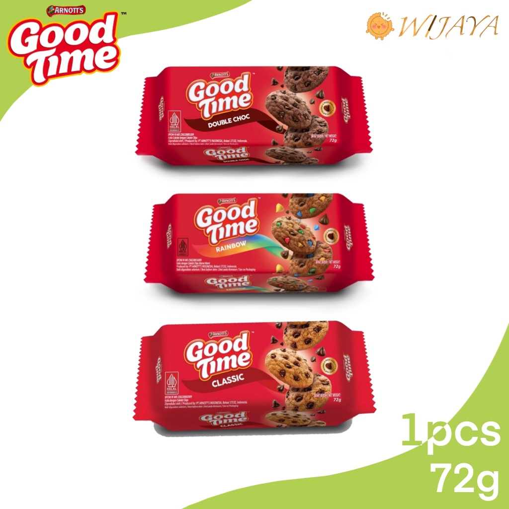 

Good Time Classic Chocochips Cookies 72 gr