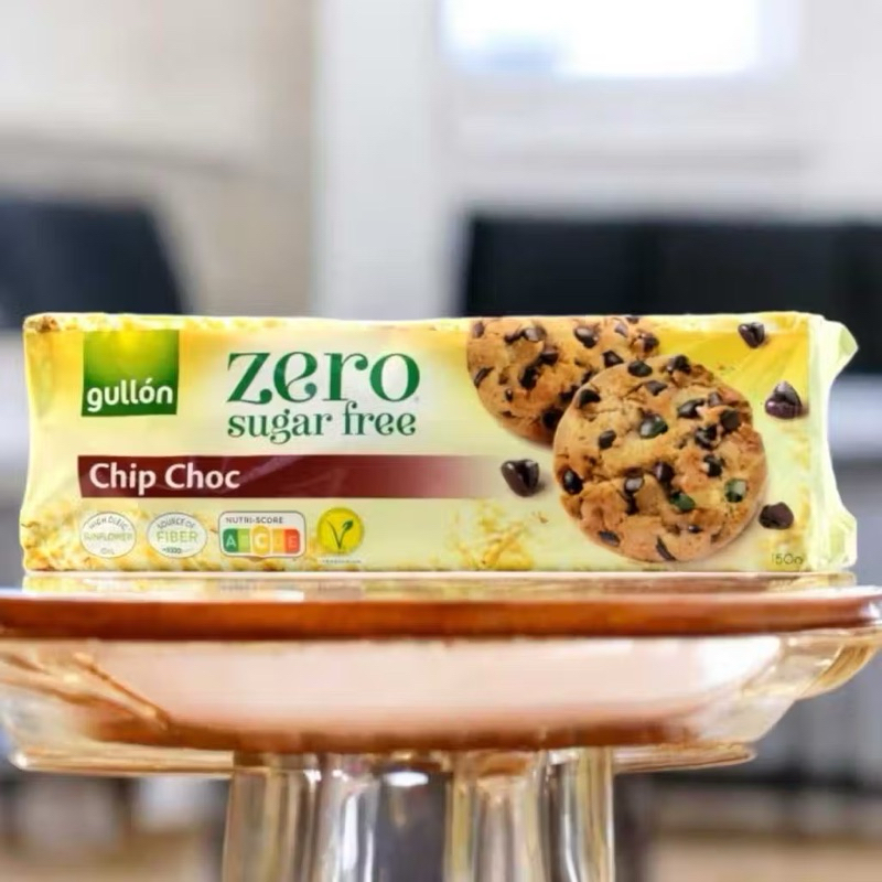 

GULLON Wafers Choc Chip 150gr sugar free cookies