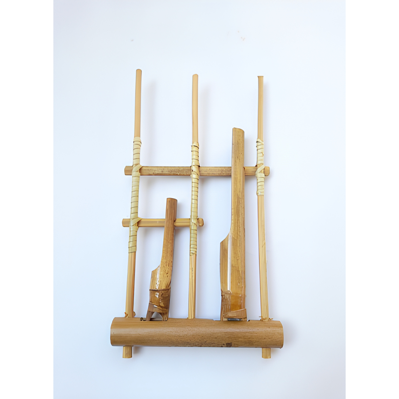Angklung Bambu Satuan Mainan anak untuk souvenir alat musik tradisional Single Bamboo Angklung Child