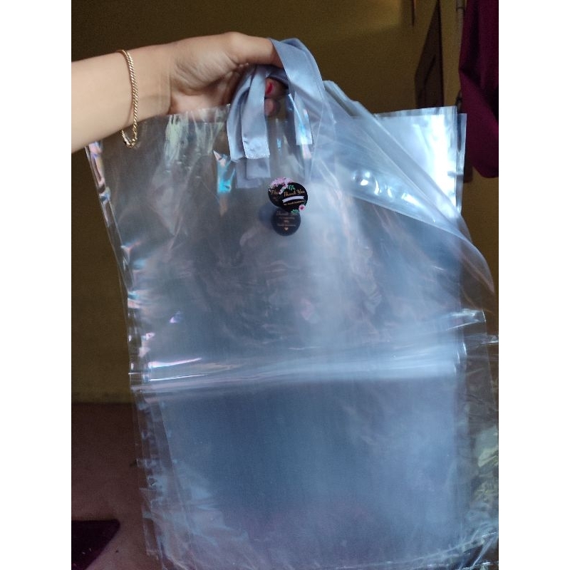 

Pelastik Buket, TAS BUKET pita 30x40