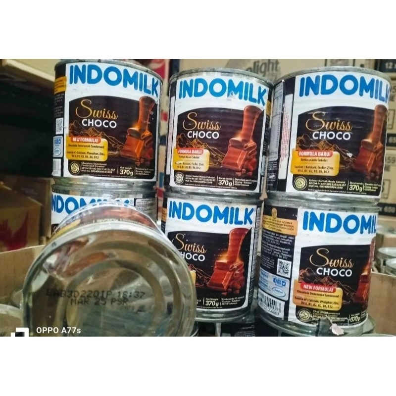 

Indomilk Coklat Kental Manis Kaleng 370 gr Kemasan Penyok Sedikit