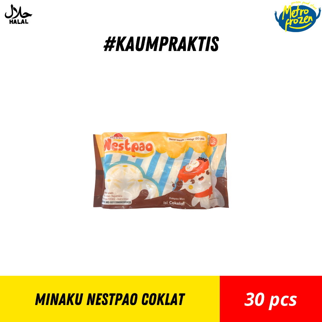 

MINAKU Nestpao Mini Coklat isi 30/ 480gr