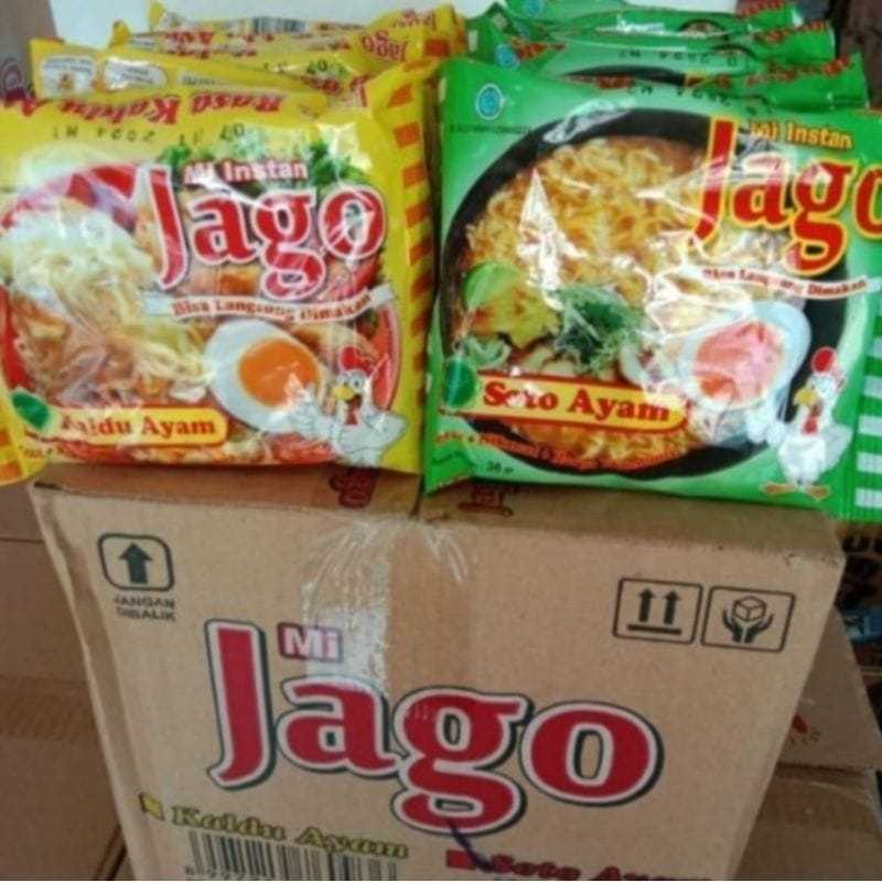 

Mie Jago Mie Instan 36g Per dus Isi 40 Pcs Jago Mie Instan