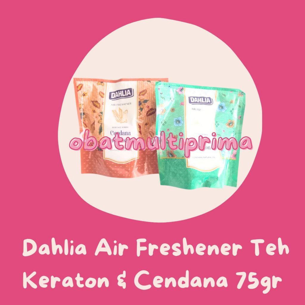 Dahlia Heritage Teh Keraton Cendana / Parfum Gantung Mobil Ruangan / Aroma Teh Keraton Kayu Wangi