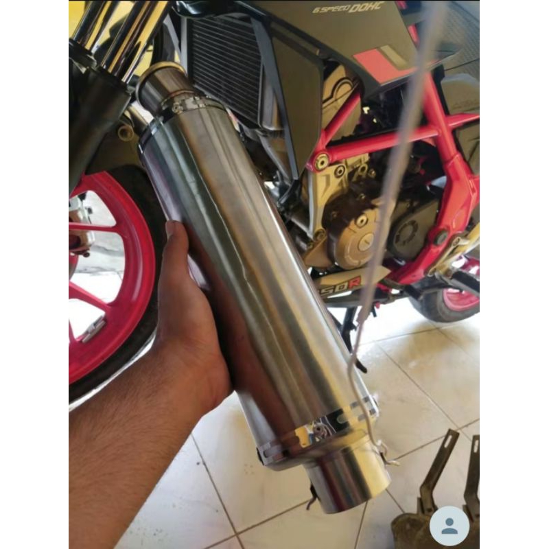 Slencer Oval cincin 30cm bass adem d50 polos trioval