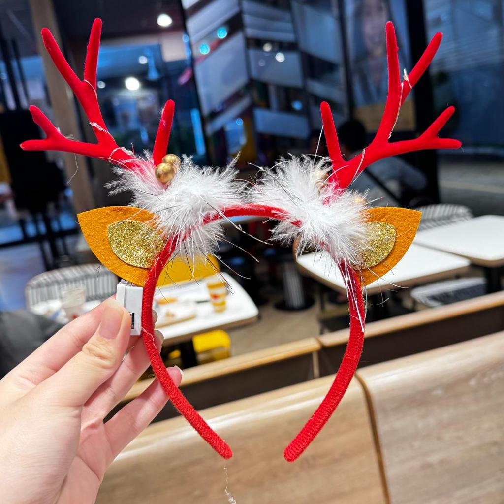 BANDO CHRISMAST/AKSESORIS NATAL/BANDO KELAP KELIP/Lampu Warna Warni