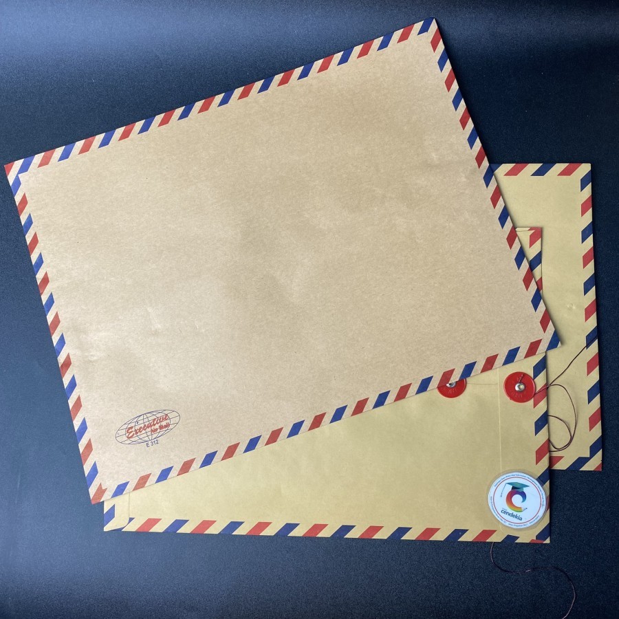 

Amplop Tali EXECUTIVE Air Mail E312 Pak (10pcs) Besar