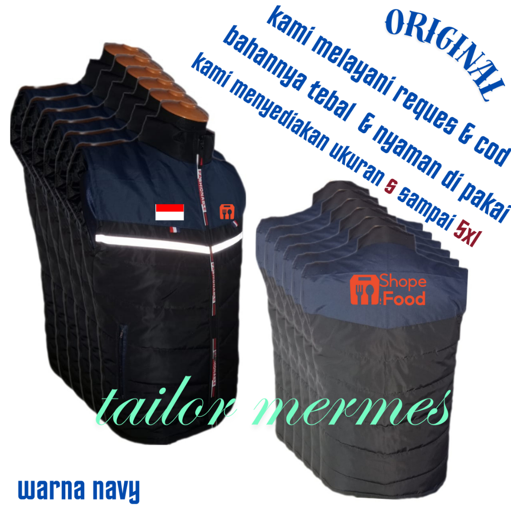 Rompi Shopie Food  / Rompi Pria Shopie Food- / Rompi TERLARIS TERMURAH