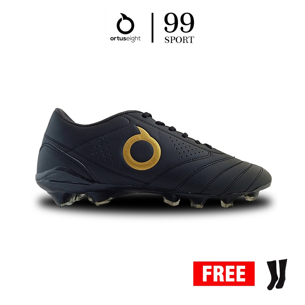 Sepatu Bola Ortus Forte Savage Ortuseight Hitam Komponen Original