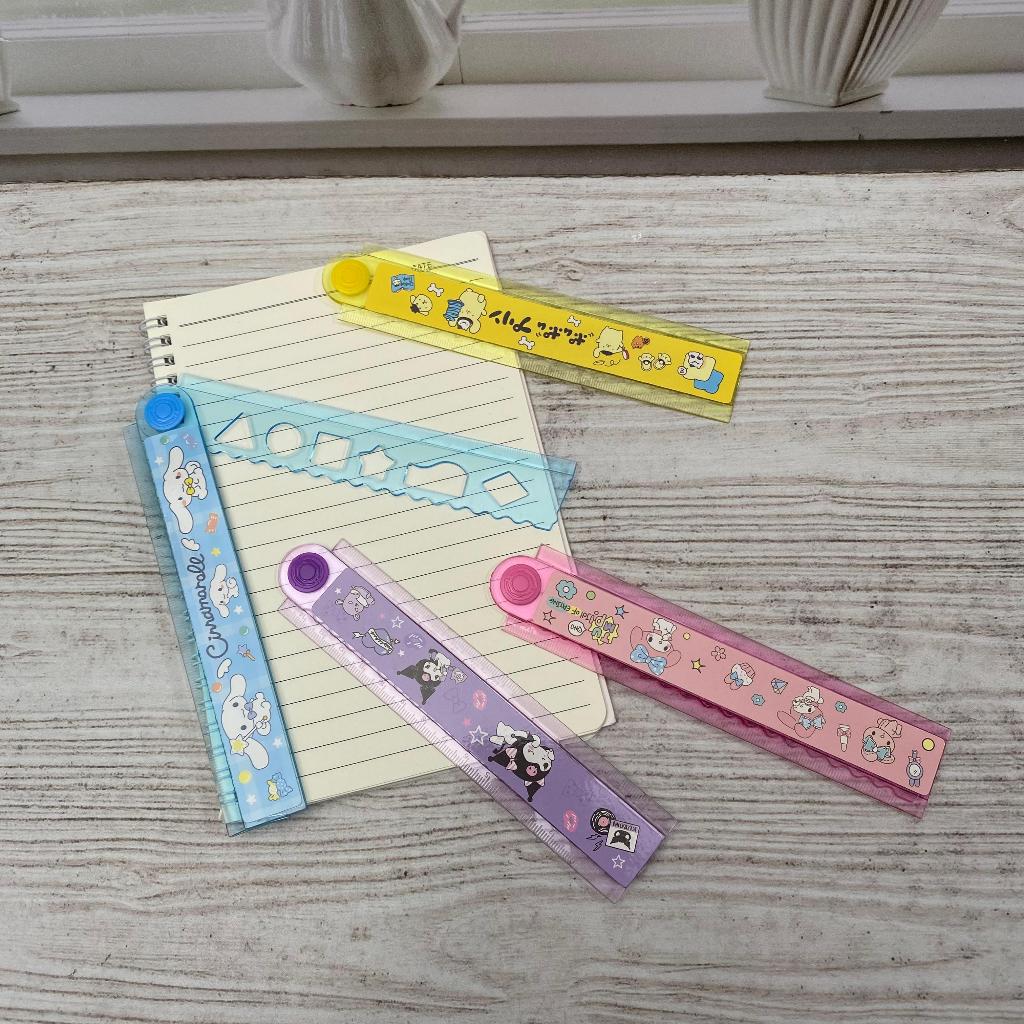 

PENGGARIS LIPAT 30 CM SANRIO penggaris plastik penggaris atk sekolah COD TERMURAH IMPORT