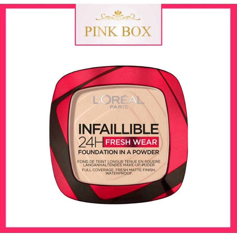 Ready [POWDER] Loreal Infaillible 24H Fresh Wear Foundation In A Powder