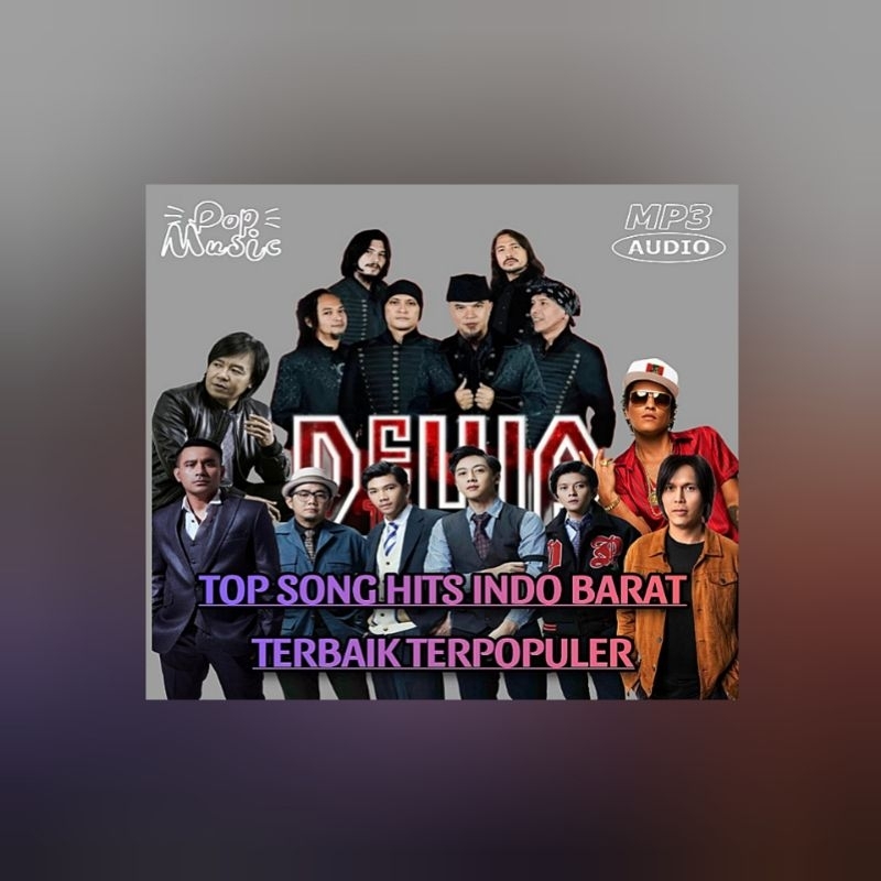 KASET CD MP3 LAGU TOP HITS TERBARU - KASET MP3 MOBIL LAGU BARAT INDONESIA - KASET MP3 LAGU BAND INDO