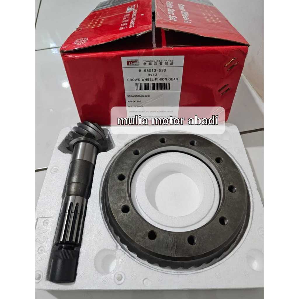 Gear set gigi gardan Isuzu Traga 8-98013-590